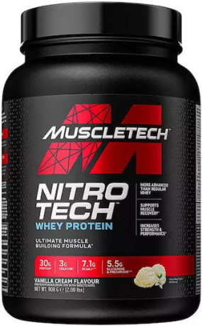 Nitro Tech 100% Whey Gold Высококачественный сывороточный изолят, Nitro Tech 100% Whey Gold - Nitro Tech 100% Whey Gold Высококачественный сывороточный изолят